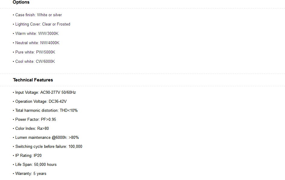 led slim batten 18w 50000hrs colour changing