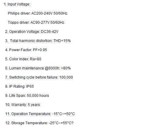 Single side or double wring Tri-proof IK08 IP65 Waterproof