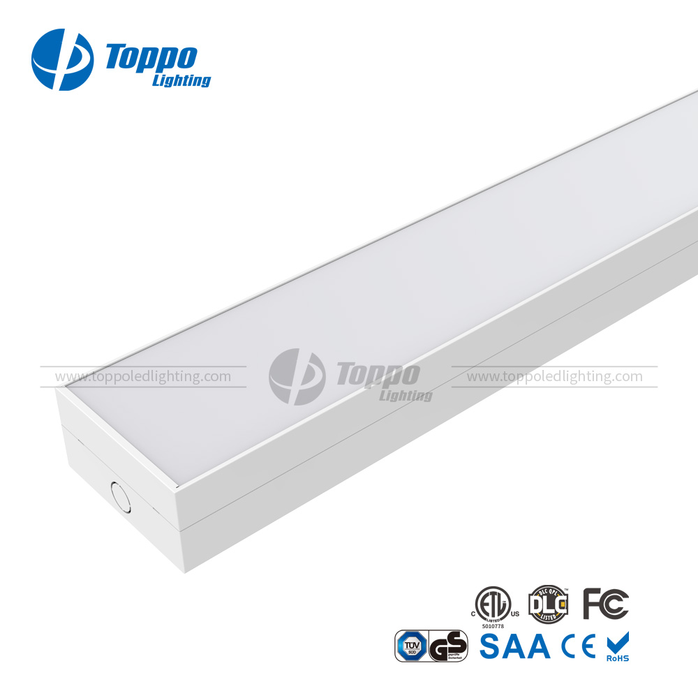 Aluminum + PC frosted 120mm width led batten light