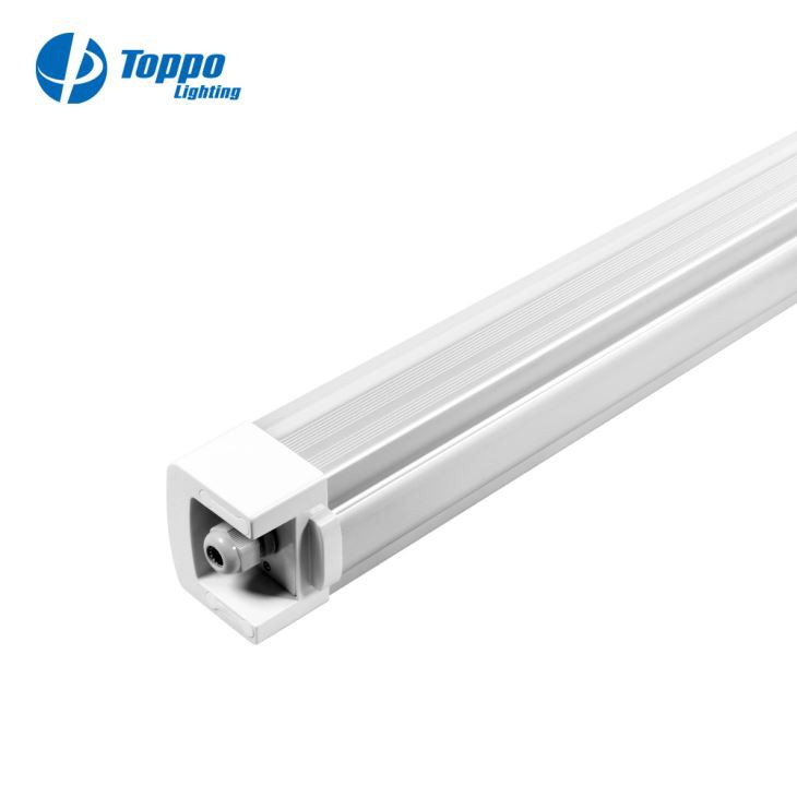 Reka bentuk baru yang kalis air T5 lampu LED Tri-bukti dalaman dan luaran perlawanan habuk bukti lampu T8 LED dua tiub